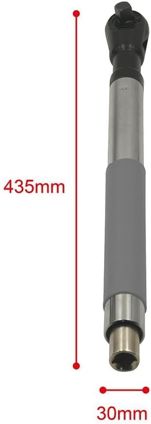 Offset Extension Wrench Impact for Electric Drill, with 4 Socket Adapters and 1/2‘’ Drill Adapter, Multifunctional Chain Drive Electric Ratchet Wrench Tool for Tightening Fasteners (1pcs)