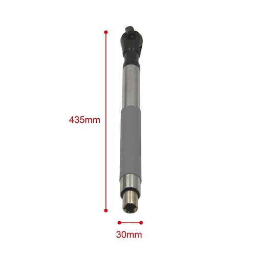 Offset Extension Wrench Impact, 2025 New Upgrade Electric Ratchet Wrench, Impact Wrench Extender for Socket Sets, 1/2-Inch Electric Drill Adapter, 4 Conversion Adapters,Slim Design for Tight Spaces