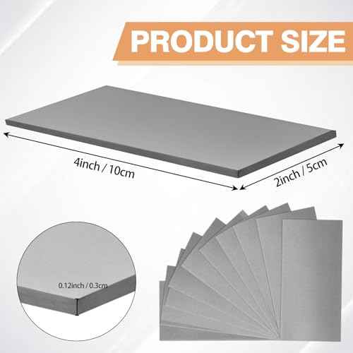 Coopay 24 Pack Welding Practice Kit 11 Gauge Welding Coupons 2¡± x 4¡± Mild Steel Plate Accessories Weld Practice Kit Practice and Training for MIG, TIG Stick, Arc, Gas, Wirefeed and Brazing