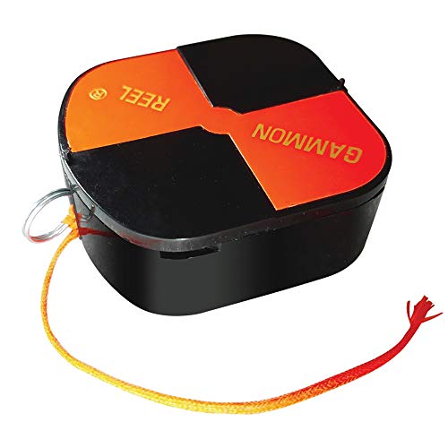 Gammon Reel 012B 12-ft (3.6m) Red Cord with Hi-Vis Target for