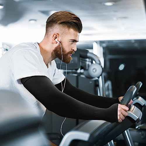 GOUNOD Gardening Sleeves to Cover Arms for Women with Thumb Holes-Sun Protection SPF Cooling Driving UV Blocking