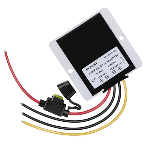 240W 12V Voltage Regulator Converter for Golf Cart, Car, Truck, LED