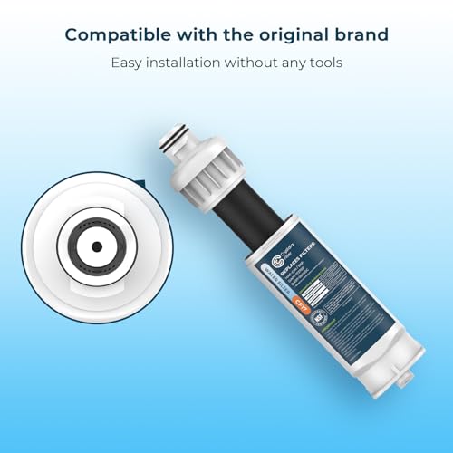 Crystala Filters Replacement Water Filter 3 Pack for Samsung DA97-17376B