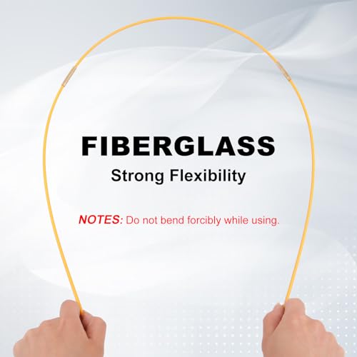 22FT Fiberglass Wire Running Kit with 16 Rods & Attachments - Boeray