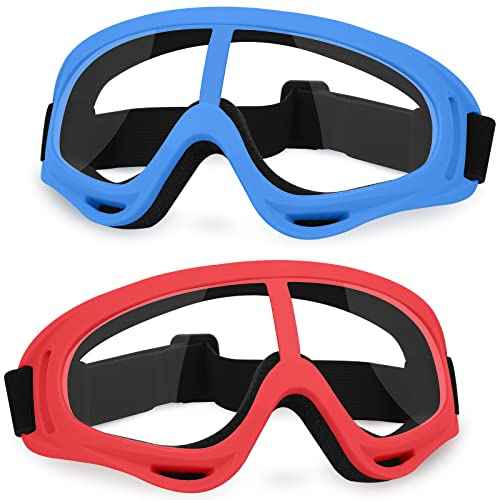 Protective Goggles, Safety Glasses Eyewear Compatible with Nerf Guns for Game Battle