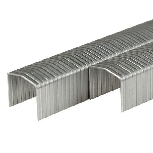 Heavy-Duty Crown Staples 1/4 x 7/16 Inch Pack of 6,000 for Staple Guns