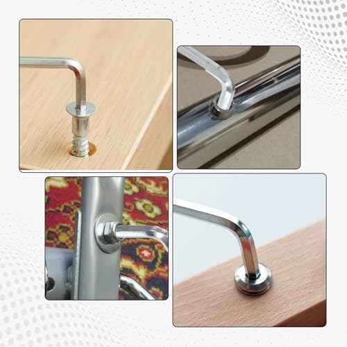 10 in 1 Small Allen Wrench Set 1.5-10 mm L Shape Allen Wrench Tiny Hex Key Set, Portable L Shape Bike Repair Tool Size: 1.5mm, 2mm, 2.5mm, 3mm, 3.5mm, 4mm, 5mm, 6mm, 8mm, 10mm