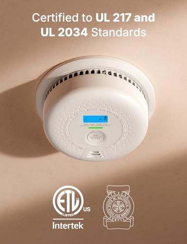 X-Sense 2-in-1 Smoke & Carbon Monoxide Detector 1-Pack, Easy Install