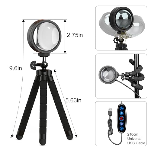 XEBKOR Multicolor Sunset Projector Lamp with App Control and Tripod