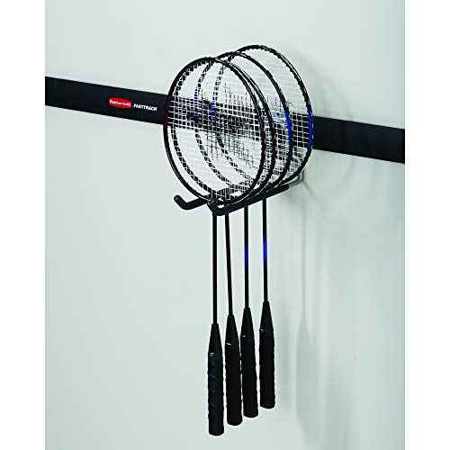 Rubbermaid Fast Track Wall Mounted Garage Storage Utility Multi Hook (2 Pack)