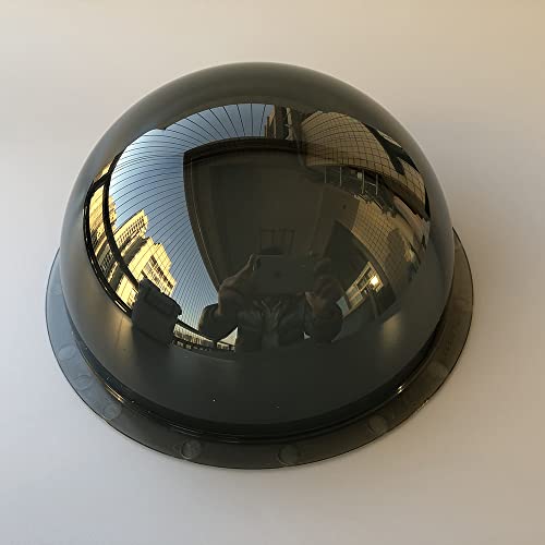 OwlCat 6.85 Inch Indoor Outdoor CCTV Replacement Smoked Color Acrylic Dome Cover Surveillance Security Camera Dome Cover Camera Housing