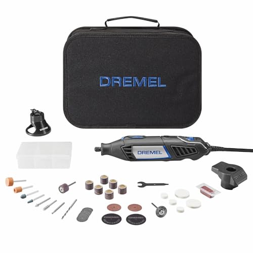 Dremel 4000-2/32 Rotary Tool Kit 34-Piece Industrial Multi-Use Engraver Sander Polisher