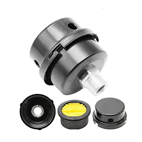 HL018200AV Air Compressor Silencer Filter Metal 20mm Thread Fits Campbell Hausfeld Husky Sears Air Compressor (1/2"PT 20mm)