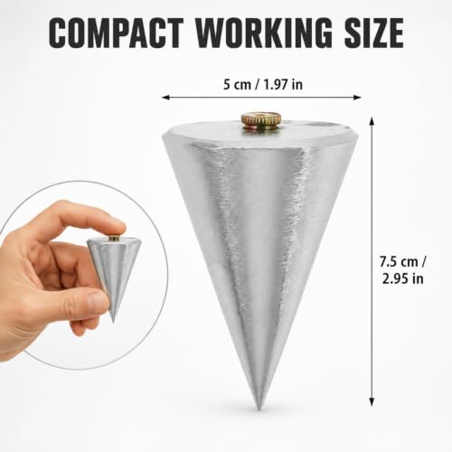 Steel Plumb Bob Hanging Thread Pendant Heavy Duty Construction Tool