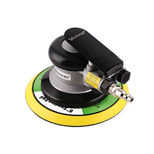 Valianto 6-Inch Professional Air Random Orbital Sander with Backup Plate