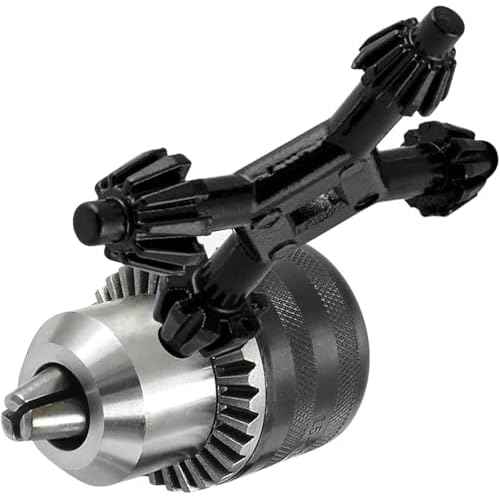 4 in 1 Drill Chuck Key Wrench,Chuck Key For Drill Press,Electric Drill Chucks,Compatible with Most Drill Press & Power Tool Chucks (Black)