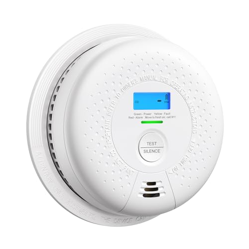 X-Sense 2-in-1 Smoke & Carbon Monoxide Detector 1-Pack, Easy Install