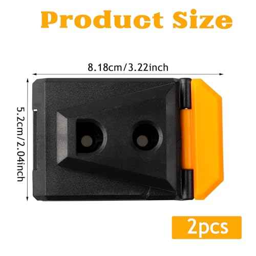 2 Pcs Tool Belt Clip Fits for TOU-CT Models ClipTech Pouches Tough Built Clip Tech Toughbuilt Tool Belt Clip Replacement for TOU-CT Models TOU-CT-150 TB-CT-150SP ClipTech Hubs Power Tool Accessories