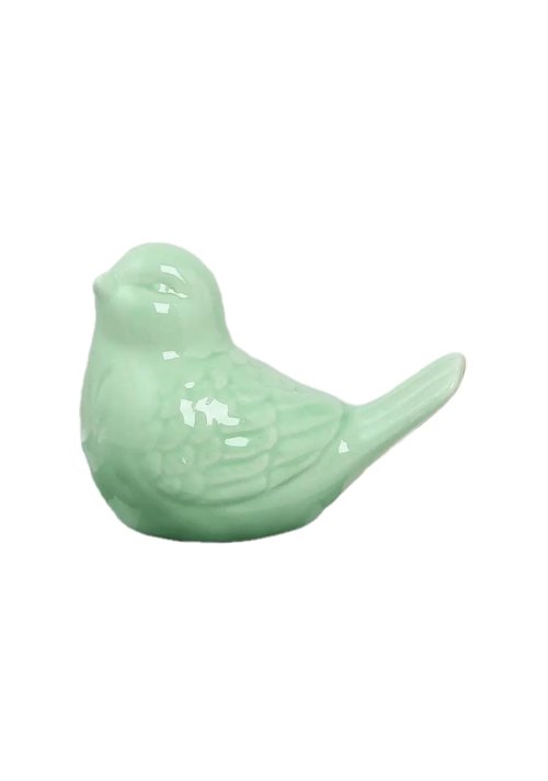 1PCS Green Toilet Bolt Caps Covers, Ceramic Lovely Bird Toilet Screw, Fun Animals Themed Gadgets for The Avoid Rusting Bolts