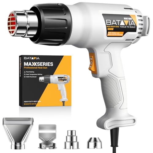 Batavia 1800W Dual-Temperature Heat Gun for Crafts & DIY Projects