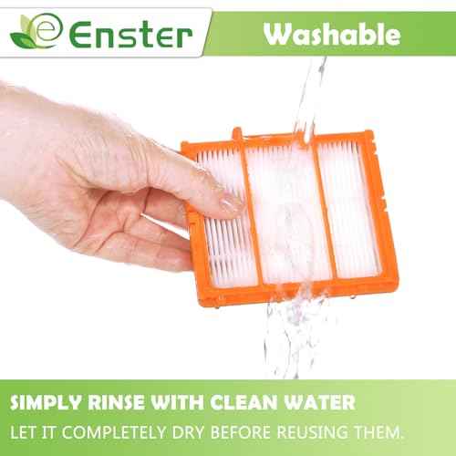 Replacement Filters Compatible with Shark AI AV2501S AV2501AE AV2502AE RV2520AOUS AV2510AOUS AV2511AE RV2610WA RV2610WD Robot Vacuums with Self-Empty Base (4 Pack)