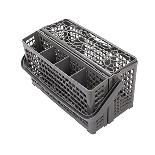 Ying-ti Dishwasher Silverware Basket | Split/Foldable Utensil Tray for Most Dishwashers