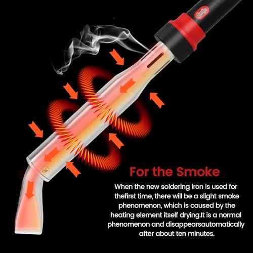 Solder iron set,80W-300W external heating with replaceable soldering iron head, core, simple bracket, high-power industrial DIY soldering iron 110V US plug (300WWT)