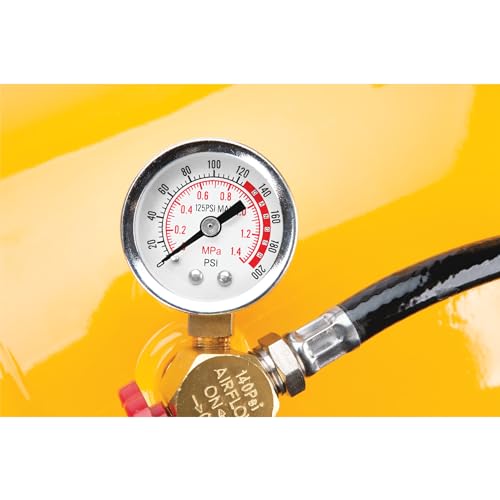 Performance Tool W10055 Air Tank Pressure Gauge 0-200 PSI - Bottom Mount Replacement