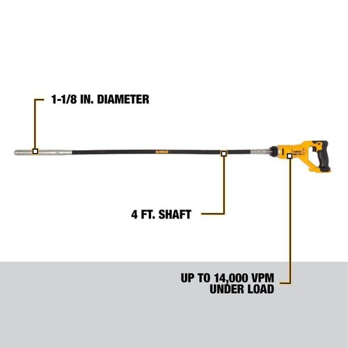 DEWALT DCE531B 20V MAX* Pencil Vibrator (Tool Only)