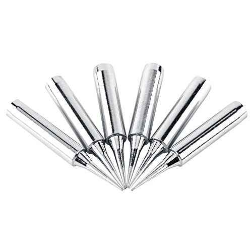 Health Gear 900m-t-1c Soldering Iron Tip, 900m Soldering Tips, 10 Pcs Iron Tips Soldering Tips 900m-t-i Solder Iron Soldering Iron Tip with Iron -Copper for Replacing The