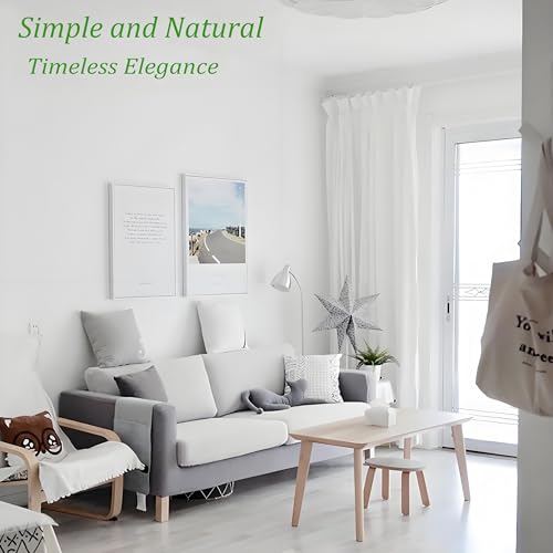 Safiyya White Peel and Stick Wallpaper 118x17.7 Inches Waterproof Self-Adhesive Vinyl for Walls and Kitchen Decor