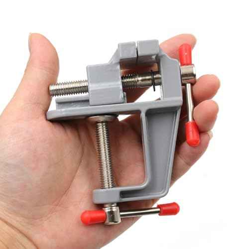 Mini Table Bench Vise Clamp Work Bench Swivel Vice Univeral Portable Work Bench Vise Jewelry DIY Repair Hobby Craft Repair Tool