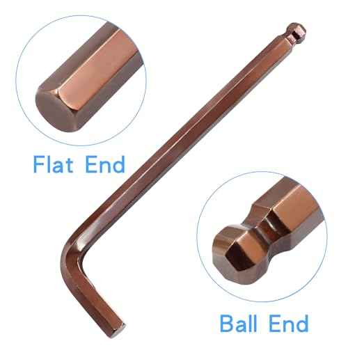 12mm Hex Key Wrench, Allen key Wrench, L Shaped Wrench, Hex Key Hexagon Head Replacement, Small Hex Wrench for Repairing Bike, Furniture