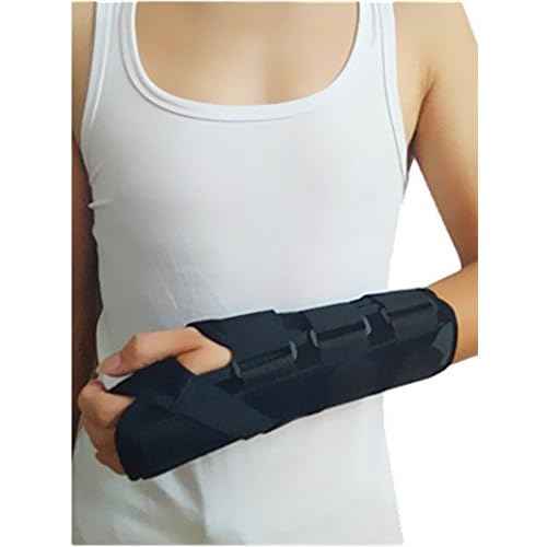Rousu Medi Forearm and Wrist Support Splint Brace Forearm Immobilizer Brace Wrist Splint (Right hand)