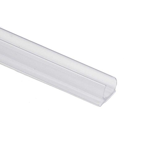 Novelty Lights 10 Pack 3/8in Rope Light Track, 3 Feet Clear PVC Mounting Channels for Indoor or Outdoor Rope Lights, UV Treated, 360 Degree Lighting