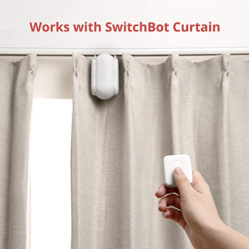 SwitchBot Remote Control with Gray Cover - One Touch Button for Smart Home Devices