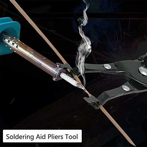 Watris Veiyi Soldering Plier, Metal Wire Welding Clamp, Pick Up Aid Plier, Soldering Wire Holder Clamp Tool, Automobile Fixing Tool