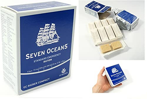 Emergency Food Biscuit 1lb - Long Shelf Life, Ready-to-Eat, Vegetarian & Halal