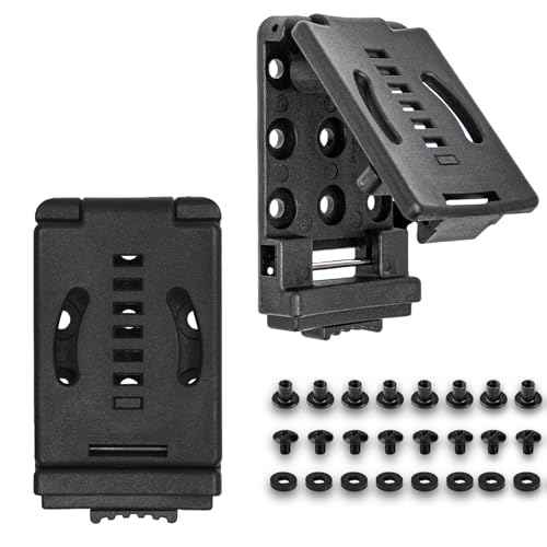 Molle Clips Tactical Tailor Attachment, Malice Clip Belt/Vest Accessories Molle Straps, Tactica Molle Belt Adapter