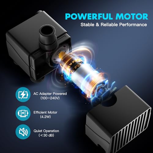 GuardFlow Automatic Mini Sump Pump with Level Sensor for Indoor Water Removal