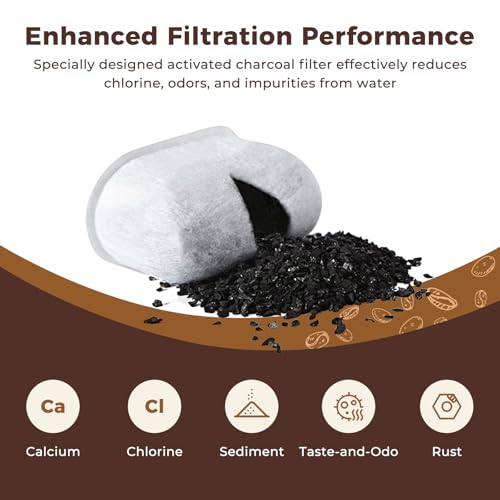 Geesta Premium 12-Pack Keurig Charcoal Water Filter Cartridges