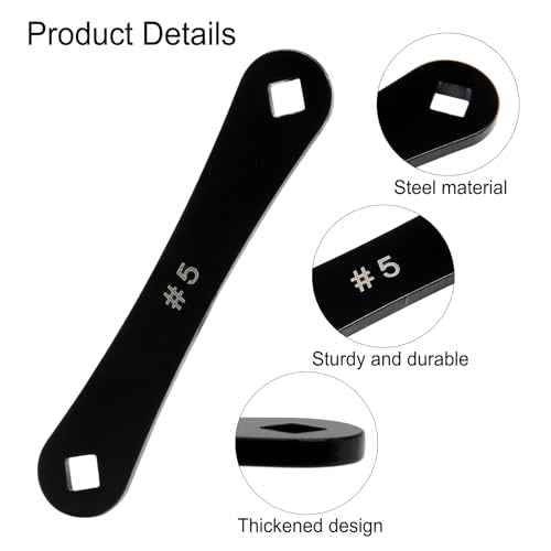 Acetylene Tank Wrench (2 Pcs), for B & MC Acetylene Tank Valves Wrench, Controlling The Opening And Closing of Acetylene Cylinders