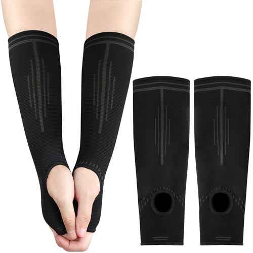 ROOCHKD Volleyball Arm Sleeves Passing Forearm Sleeves Compression Arm Guard Sports Training Arm Protector for Kids & Adult