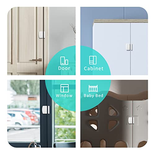ThirdReality Zigbee Contact Sensor - Door & Window Monitor, Home Automation, Hub Required, Version: Door Sensor