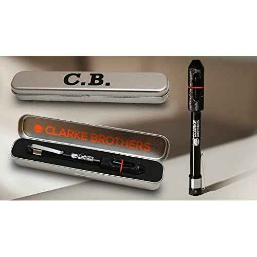 Clarke Brothers Tig Welding Pen Holder ? Welder Feeder with Metal Case for Storage ? Enhanced Comfortable Grip Tig Finger ? Practical Pocket Clip ? Professional Welding Results