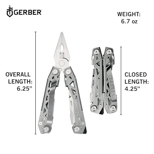 Gerber Suspension NXT 15-in-1 Multitool Pliers EDC Knife Stainless Steel - Variation 1
