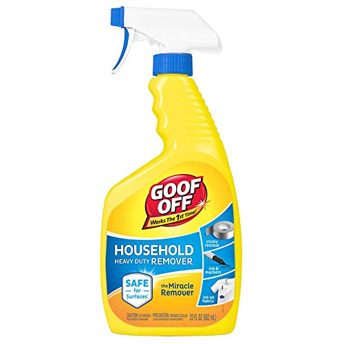 Goof Off FG659 Heavy Duty Remover Spray, 22 oz - Strong Surface Cleaner