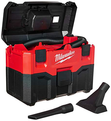Milwaukee 18V Wet/Dry Cordless Vacuum, 2-Gallon Portable Shop Vacuum