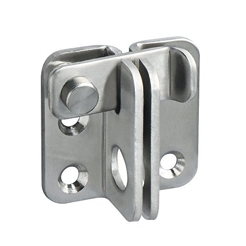 Alise Small Brushed Stainless Steel Flip Latch Gate Lock for Shed & Barn Doors