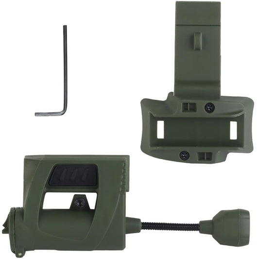 Airsoft Fast SF Helmet Accessories, Modular Tactical Helmet Light, 4 in 1 LED Outdoor Light, for Paintball CS Hunting C